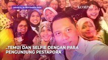 SBY Tampil di Pestapora, AHY dan Ibas Ikut Sapa Pengunjung