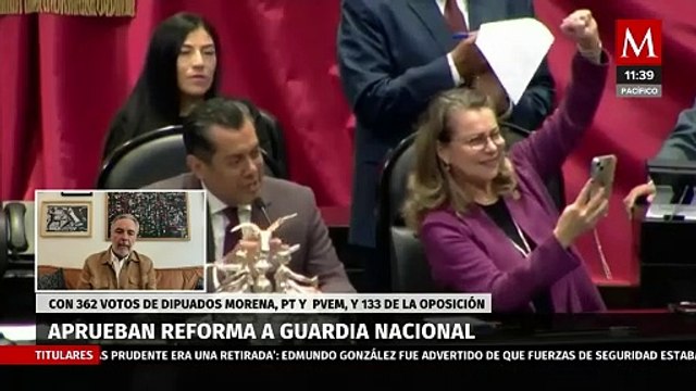 Alfonso Cuellar analiza la aprobación de la reforma a la Guardia Nacional