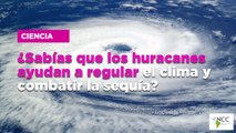 ¿Sabías que los huracanes ayudan a regular el clima y combatir la sequía?