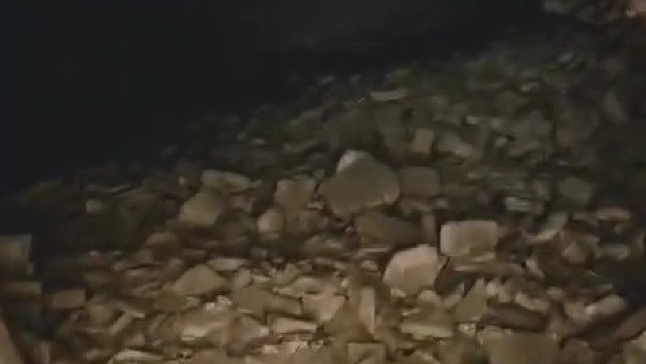Restos arqueólogicos encontrados en un solar de la Cava Baja en Toledo correspondientes a una vivienda de una familia sefardí.