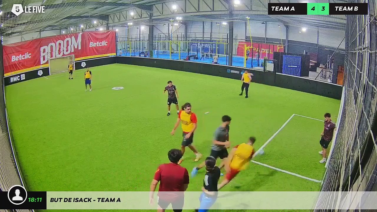 But de Isack - Team A