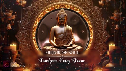 MIRROR OF THE SOUL | Self-Reflection Handpan Meditation | Spiritual Growth | Deep Focus & Relaxation