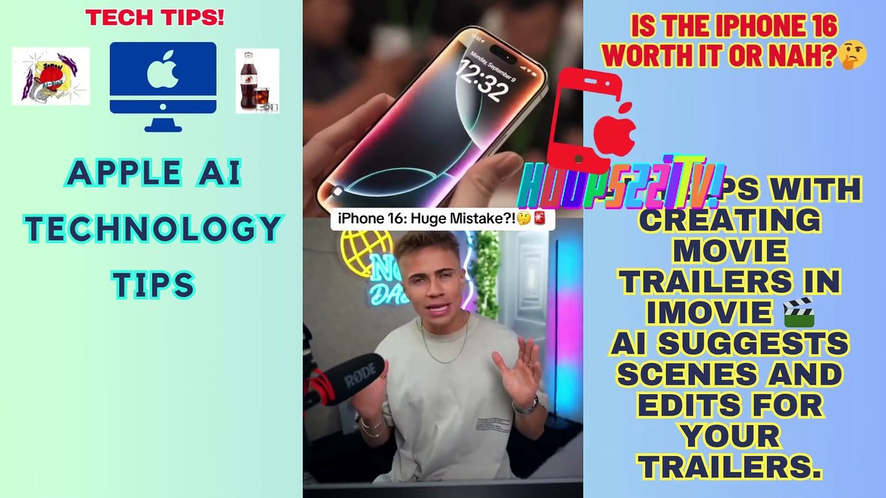 #TechTips Is the iPhone 16 worth it or nah? #apple #iphone #viral #viral #tiktok #Hoops227TV!