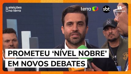 Marçal elogia mediador, ataca instituto de pesquisa e promete ‘postura republicana’ ao deixar debate