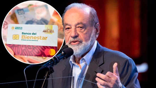 ¿Carlos Slim en contra de la Pensión Bienestar? Estamos dando mucho ingreso a los jubilados