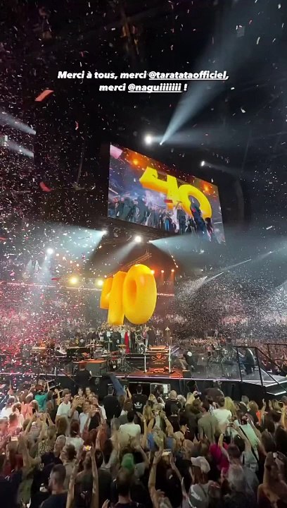 Les 40 ans de l'Accor Arena fêtés avec Nagui et plein d'artistes, pour un numéro spécial de "Taratata"