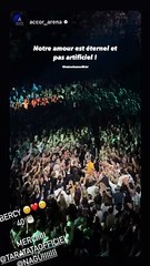 Emission spéciale "Taratata" pour les 40 ans de l'Accor Arena, tournage le 19 septembre 2024