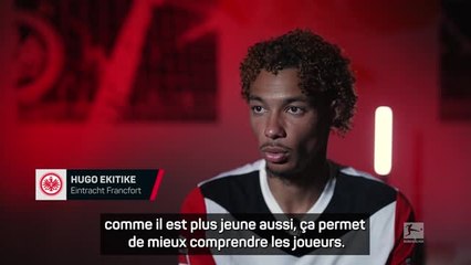 Eintracht Francfort - Ekitike : "C'est le meilleur endroit pour jouer et progresser"