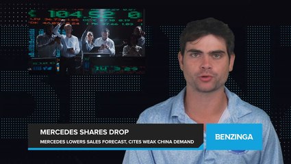 Mercedes Adjusts Sales Forecast, Cites Weak Demand in China, Real Estate Troubles