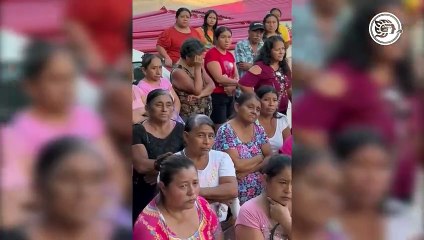 Con el aval de CFE pobladores de La Tina tendrán sus recibos de Chinameca