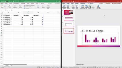 How to USE Microsoft PowerPoint On a Mac - Tutorial 12 - Insert a Bar Chart - Basic Tutorial | New