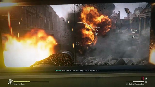 Call of Duty WW II Enemy tank destroyed #callofduty #cod #codww2 #wwii #ww2 #tank #enemy #destroy #enemytank