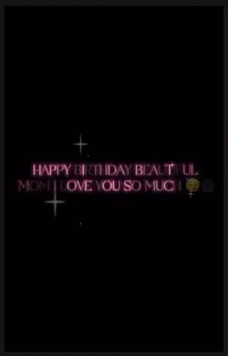 Happy birthday video