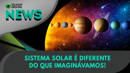 Sistema Solar é diferente do que imaginávamos! | 20:09:2024 | #OlharDigital