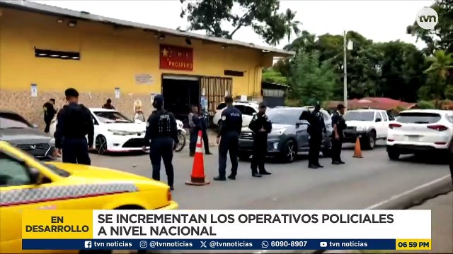 Incrementan los operativos a nivel nacional