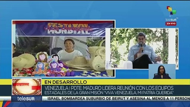 Pdte. Nicolás Maduro rechaza asedio contra artistas