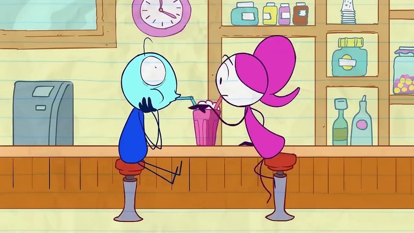 Pencilmate _ Pencilmiss  ICE CREAM CANDY _ LEMONADE Compilation  Sweet Cartoons.