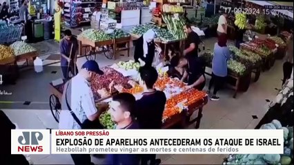 ISRAEL E OS ATAQUES CONTRA O HEZBOLLAH | JP INTERNACIONAL - 21/09/2024