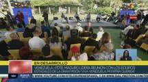 Pdte. de Venezuela lidera encuentro con equipos promotores estadales de la Gran Misión 