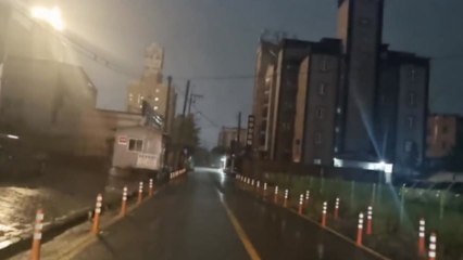 충남 아산 정전 / YTN