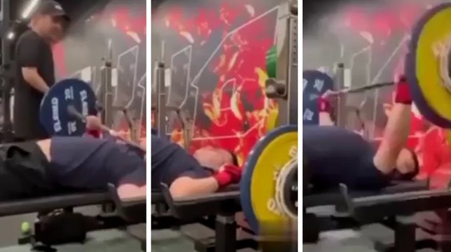 Taiwán: Hombre a punto de morir por ahogamiento mientras levanta barra de 100 kilos