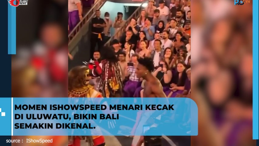 IShowSpeed Ikut Nari Kecak di Uluwat