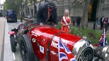 Two Australians begin Birtles and the Bean trip from the UK to Australia