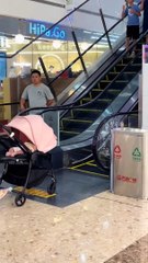 Creative folding baby stroller design