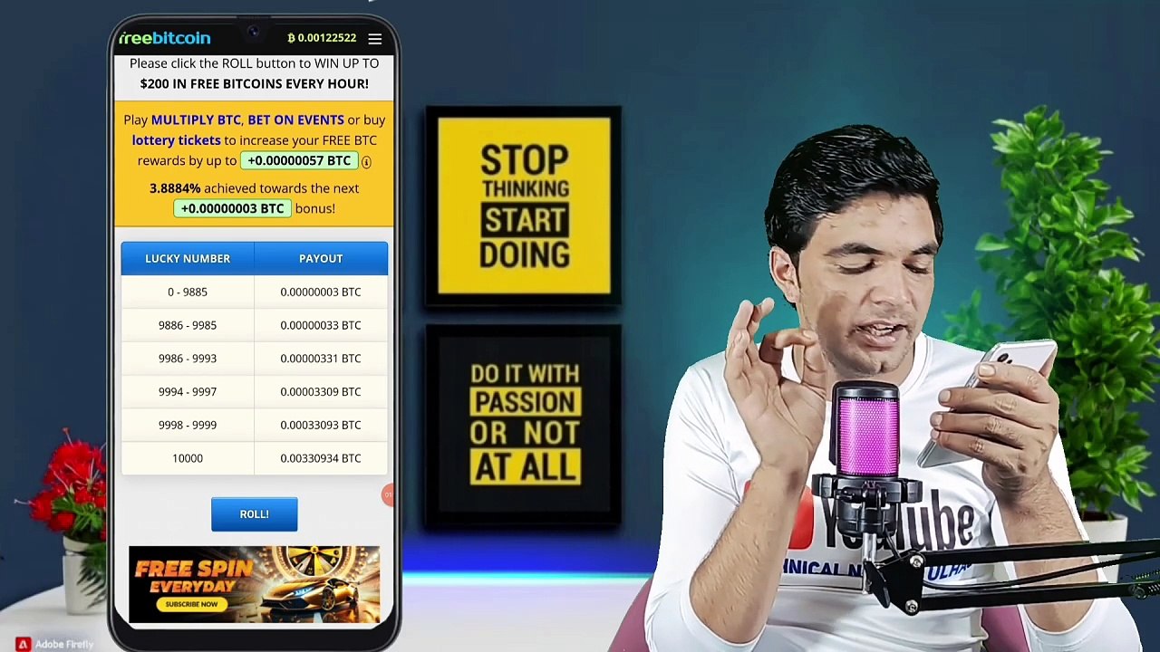 0.025 BTC FREE !!! Live PAYMENT PROOF __ Bitcoin Mining App without investment