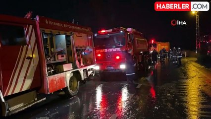 Arnavutköy'deki Kereste Atölyesinde Yangın: 1 Ölü