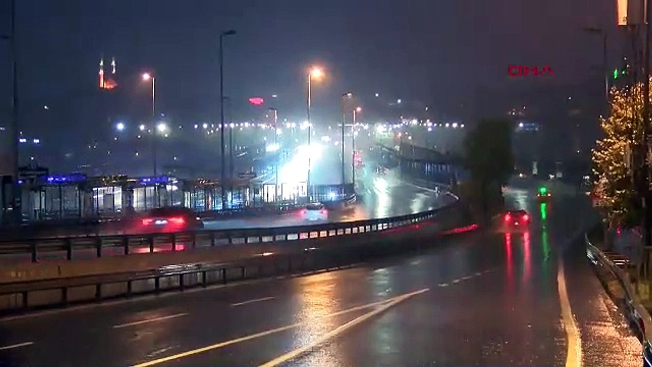 Sağanak İstanbul’u vurdu!  AFAD uyarmıştı