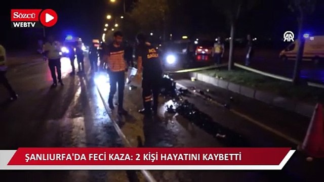 Şanlıurfa'da feci kaza: 2 kişi hayatını kaybetti