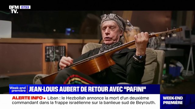 Pafini : Jean-Louis Aubert de retour avec un nouvel album