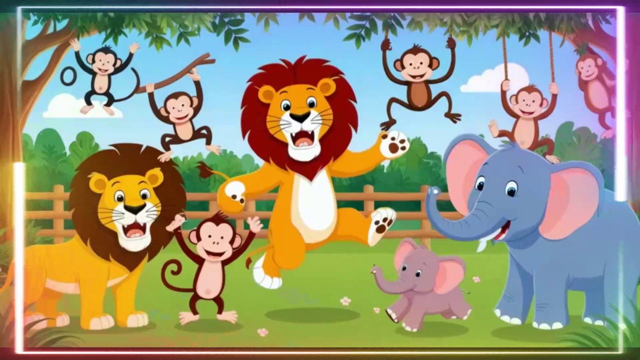 visit to zoo || Kids rhymes || kids poems || Nursery rhymes || Kids Music || Kids songs || kids visit to zoo || animals || cute animals || ABC || 123 || Funny animals