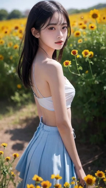 Capturing Beauty  Woman's Enchanting Photo