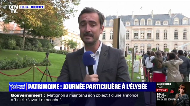 Journées du patrimoine: 10.000 personnes attendues à l’Élysée ce week-end