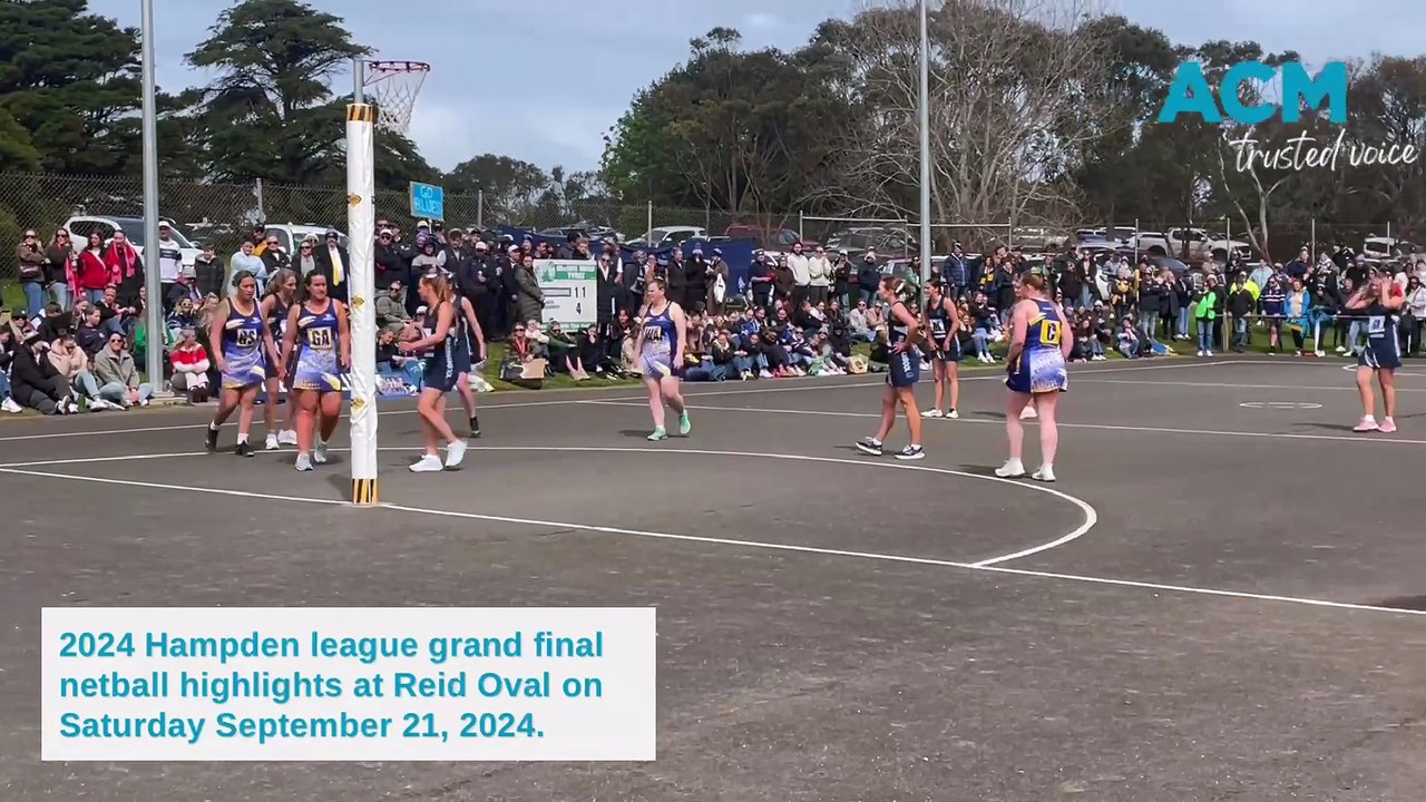 2024 Hampden league netball grand final highlights
