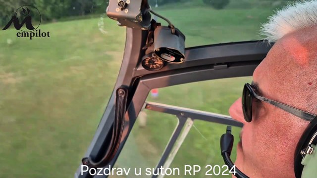 emGAZELA H-45 (SA342) Soko - Pozdrav u suton RP Kozara S24+ 2024