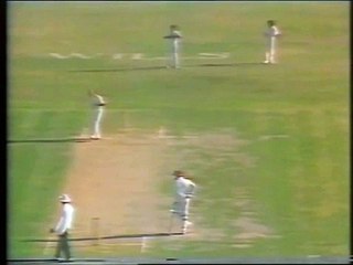 Brian Lara facing first ball in ODI debut