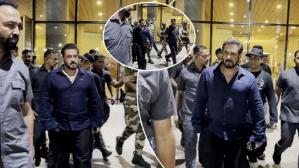 Salman Khan’s Airport Arrival Creates Buzz| WATCH VIDEO