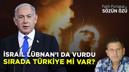 İSRAİL LÜBNAN’I DA VURDU SIRADA TÜRKİYE Mİ VAR?