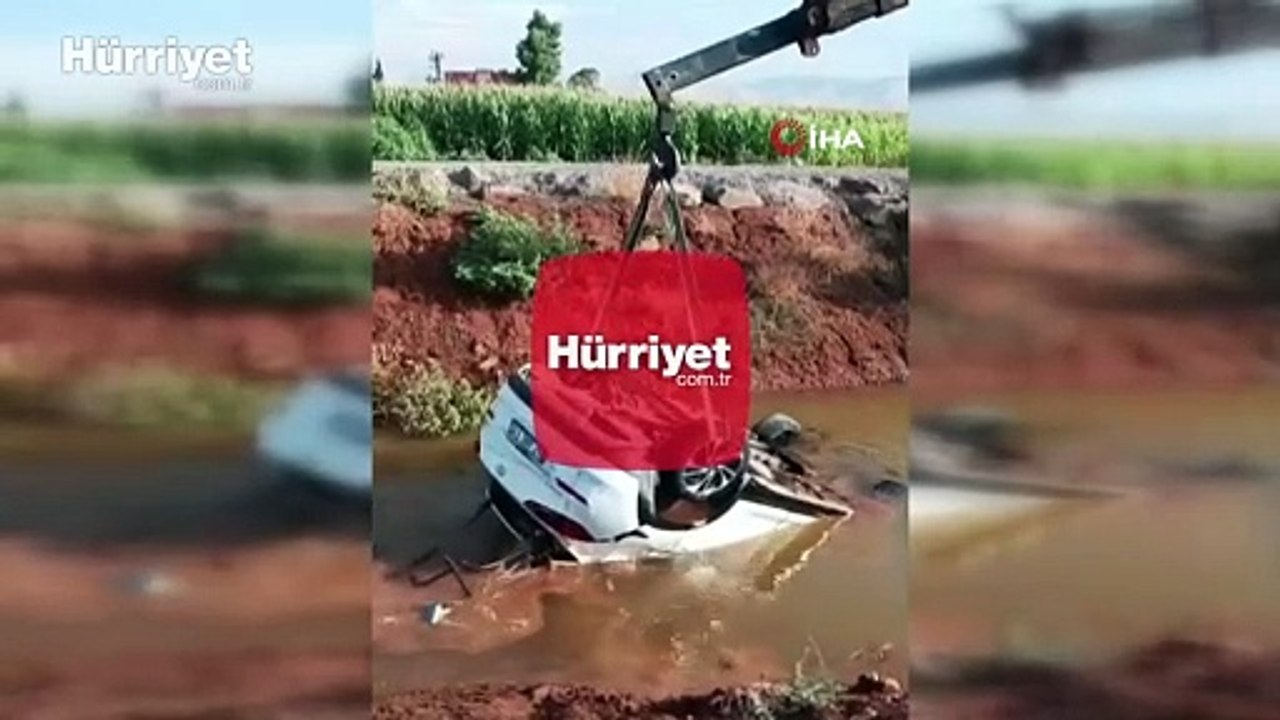 Mardin’de feci kaza: Kanala düşen otomobilde 3 kişi hayatını kaybetti