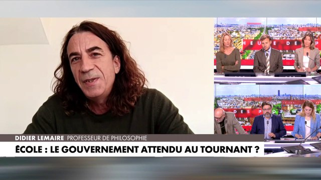 Didier Lemaire : «50% des enseignants s'auto-censurent. L'islamisme a pénétré l'école»
