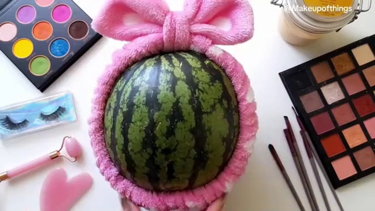 Makeup and skincare ASMR relaxing.