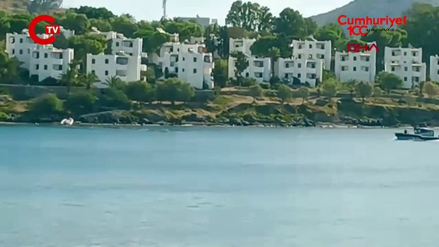Yunan sahil güvenliği, Bodrum sahiline kadar geldi!