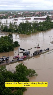 After devastating floods: Italians return home, support rescue workers as they battle damage