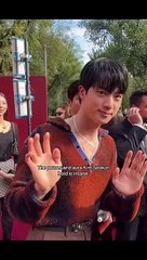 JIN at Gucci FACE OF GUCCI JIN AT MILAN FASHION WEEK