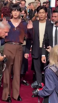 JIN at Gucci FACE OF GUCCI JIN JIN AT MILAN FASHION WEEK