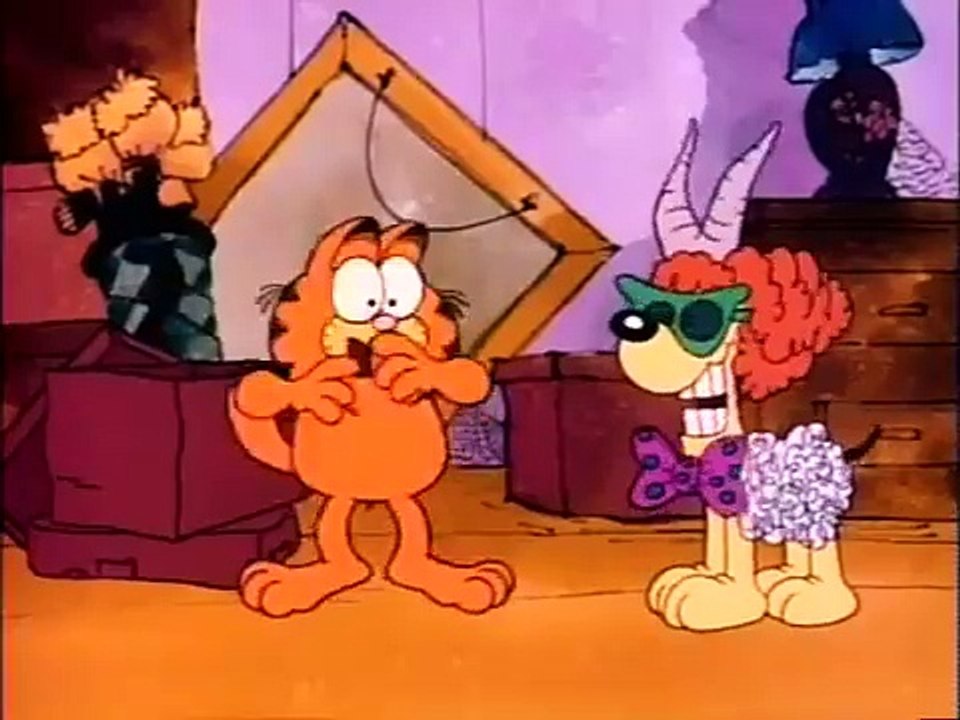 Garfield's Halloween adventure