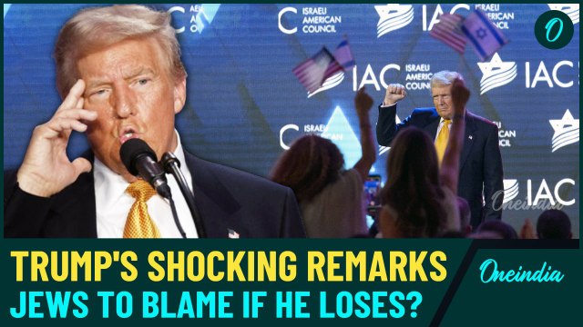 Trump faces allegations of targeting Jewish voters after Controversial speech in Washington, D.C.
